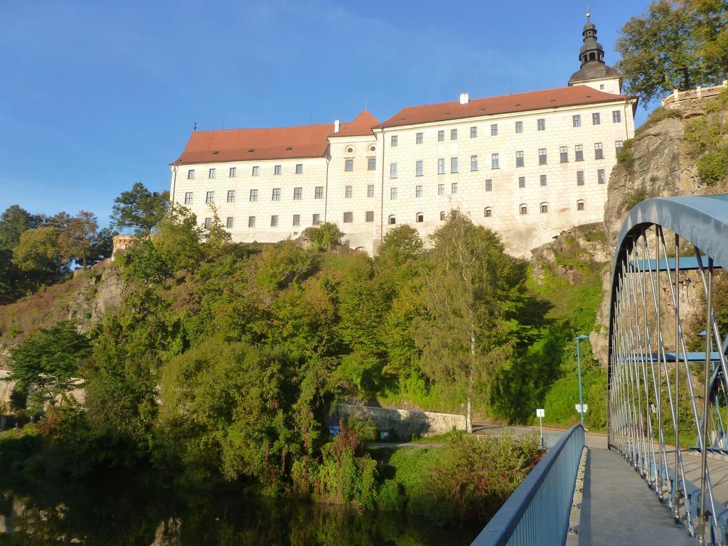 Pstrossova Vila - U Klasterni Zahrady Bechyně Exterior foto