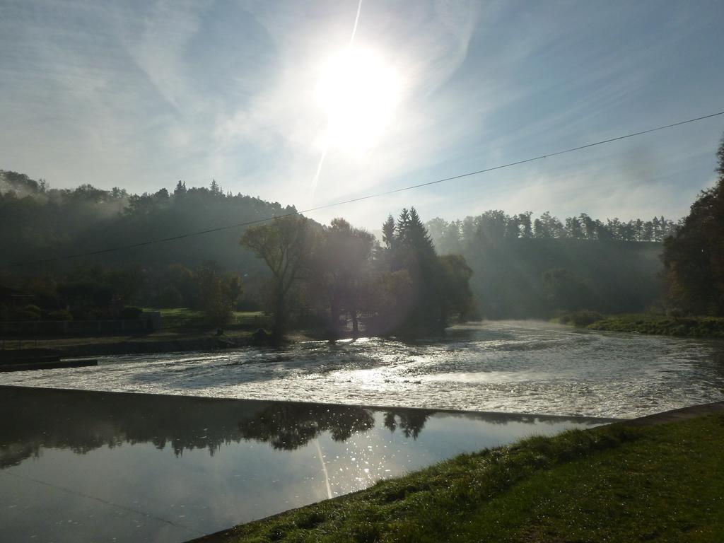 Pstrossova Vila - U Klasterni Zahrady Bechyně Exterior foto