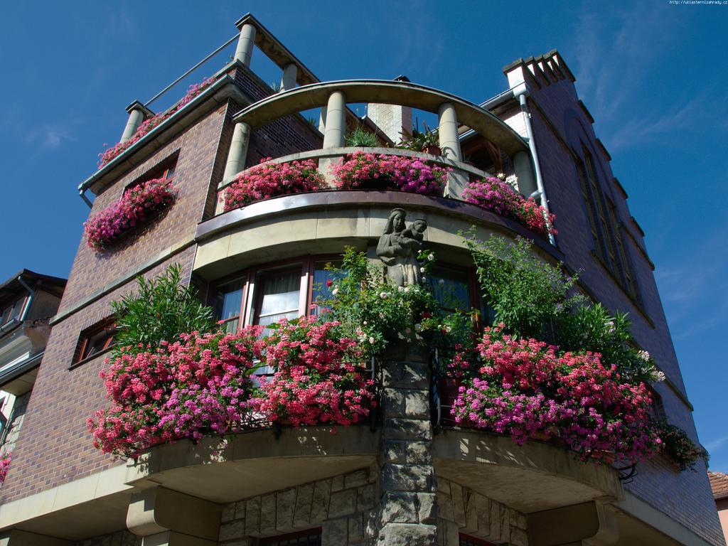 Pstrossova Vila - U Klasterni Zahrady Bechyně Exterior foto